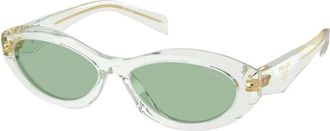Prada Dames, Accessoires, Groen, Maat: 55 MM