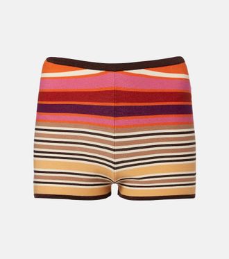 Faithfull The Brand Playa striped shorts