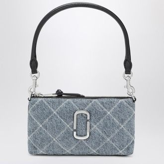 Marc Jacobs Pochette Snapshot in quilted denim