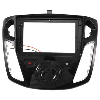 OEM Kit De Embellecedores Para El Salpicadero De La Radio Del Coche De 9 Pulgadas Para Ford Focus 3 (2012-2017) Con Marco De Reinstalaci&oacute;n Para Reproducto