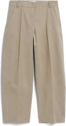 Armedangels Barrel Leg Twill Pant Freizeithose f&uuml;r Damen | beige