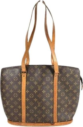 Louis Vuitton Pre-owned Tote Bags, female, Brown, Size: ONE SIZE Pre-owned Monogram Canvas Tote Bag