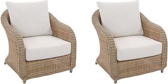 Ballard Designs Set of 2 Suzanne Kasler Bedford Lounge Chair - Ballard Designs
