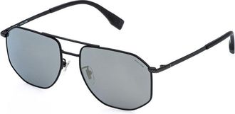 Police SPLR76 GRIND 3 599X Mens Sunglasses Black Size 58