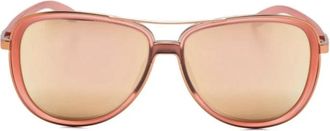 Oakley Matte Perzik Split Time Zonnebril - Heren - Zonnebrillen - Oranje - ONE Size - Accessoires