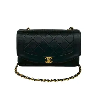 Chanel Pre-owned Vintage Shoulder Bag - unisex - Chanel Vintage - Vintage Shoulder Bags - Black - ONE SIZE - Pre-owned
