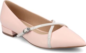 Journee Collection Women & apos;s Camby Medium and Wide Width Dress Flats