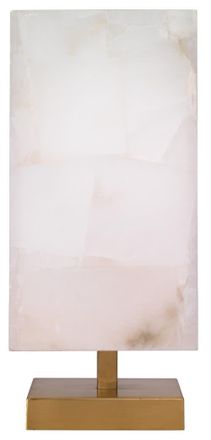 Jamie Young Co. Ghost Axis Alabaster Table Lamp, Brass in White at Nordstrom