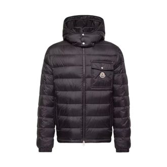 Moncler Verith Hooded Short Down Jacket - male - Moncler - Down Jackets - Blue - XL - Jackets