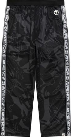 Aape By A Bathing Ape Pantaloni sportivi Ape Head con stampa camouflage - Nero