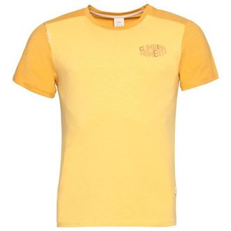 Chillaz M&uuml;nchen Climbing Moments T-Shirt f&uuml;r Herren | gelb