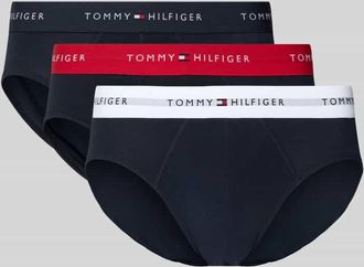 Tommy Hilfiger Slip aus Baumwoll-Mix im 3er-Pack in Black, Gr&ouml;&szlig;e XXL