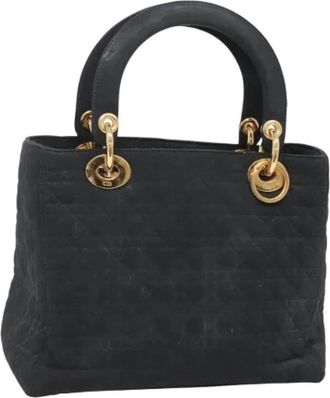 Dior Pre-owned Nylon Hand Bag - Dames - Vintage Handtas - Zwart - ONE Size - Nylon - Vintage