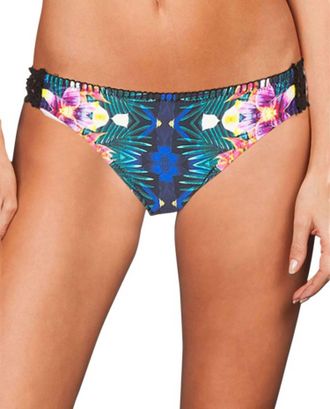 Nanette Lepore Moderate Bikini Bottom In Habanera