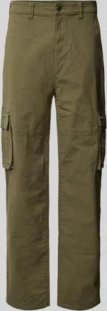 Review Cargohose mit Label-Detail in Oliv, Gr&ouml;&szlig;e XL