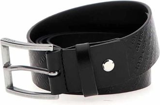 Guess Verstelbare Riem - Heren - Riemen - Zwart - XL - Leer - Accessoires