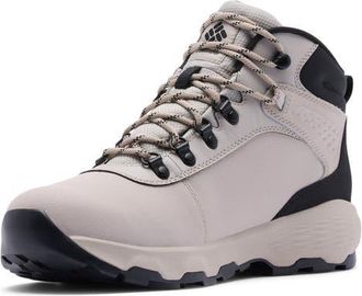 Columbia Newton Wander LTR Waterproof Hiking Boot in Soft Taupe/Black at Nordstrom, Size 11.5