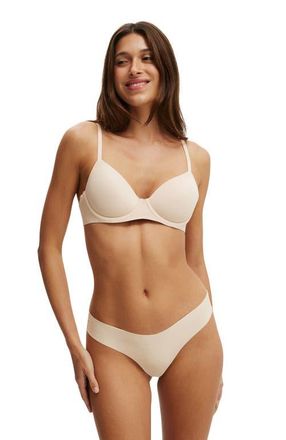 Cotton On Womens Body Bestee Bra in Frappe at Nordstrom, Size 34B