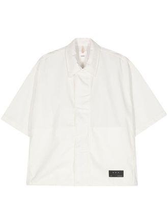 OAMC Camicia con applicazione - Bianco