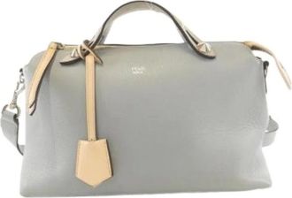 Fendi Pre-owned Cross Body Bags, female, Gray, Size: ONE SIZE Pre-owned Vintage Cross Body Bag