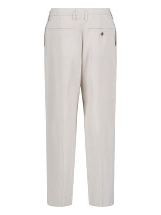 Filippa K Womens Trousers Cream Triacetate Polyester