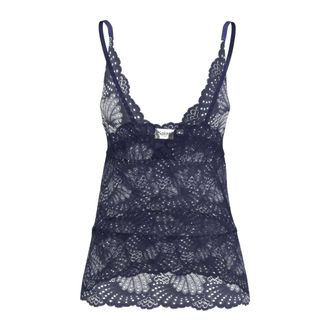 Saint Tropez DaisySZ Top - Dames - Tops - Blauw - Maat: S