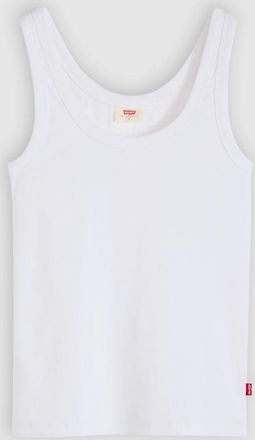 Levi's Hayes Ribbed Tank Top - Womens - XL - White