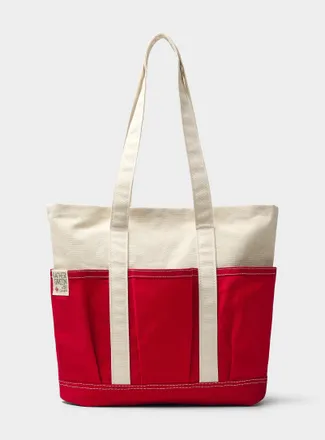 Le 31 Mens Amiga colourful Tote Bag