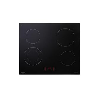 DeLonghi Placa De Cocina Delonghi Pvc 61 N Negra Empotrada 60 Cm Cer&aacute;mica 4 Quemador(es)