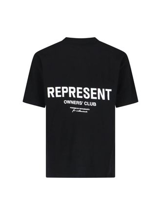 Represent Mens T-Shirts And Polos Black Cotton