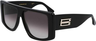 Victoria Beckham Sunglasses Square Full Rim, Havana Frame And Blue Gradient Lens Vb678S215