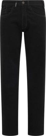 Carlo Colucci Enrico Stretch Jeans - Heren - Regular Fit Jeans - Zwart - W33 L32 - Katoen - Jeans