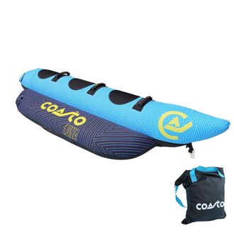OEM Boya Remolcada Coasto Luna - 300x100cm - 3 Asas De Neopreno - Carga M&aacute;x. 230 Kg - Nylon 840 D - Pvc 28g - 3 Plazas