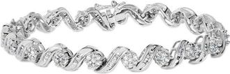 House of Brilliance 14K 2.31 ct. tw. Diamond Link Bracelet