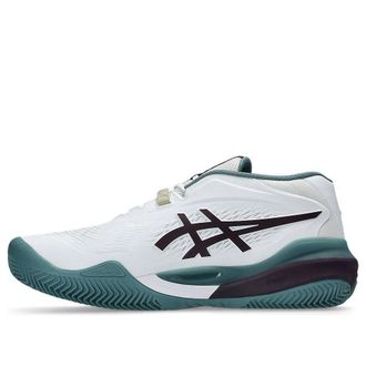 Asics Gel-Resolution X Clay White Dark Aubergine 1041A485-104