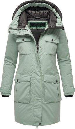 Navahoo Eissturm dames wintermantel met capuchon en fleecevoering