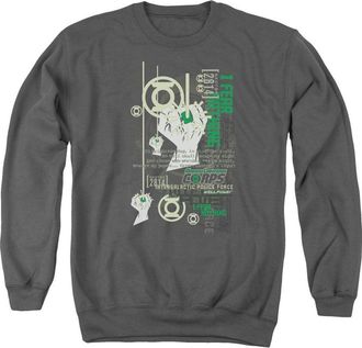Gildan Green Lantern Core Strength Adult Crewneck Sweatshirt