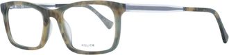 Police Groene Heren Optische Monturen - Heren - Brillen - Groen - ONE Size - Accessoires