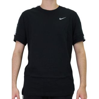 Nike Nike Mens Sportswear T-Shirt Black, Black (Black/Reflective Silver), XL