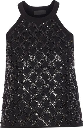 Liu Jo Top con decorazione - Nero