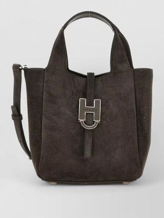 Hogan mini leather tote bag