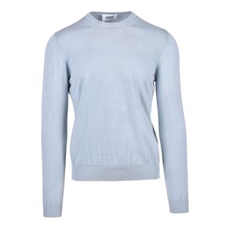 Alpha Studio Jersey de cuello redondo - Knitwear - Hombre - Azul - L