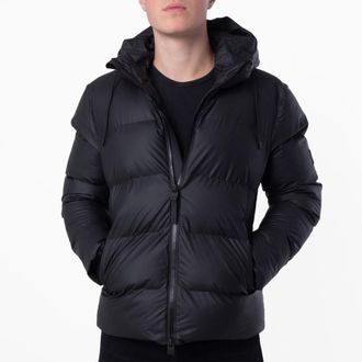 Rains Alta Waterproof Puffer Jacket, Size Small