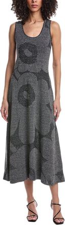 Marimekko Hiipia Unikko Jacquard Linen-Blend Maxi Dress
