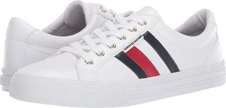 Tommy Hilfiger Lightz Womens Shoes White/Marine/Tropic Red : 7.5 M, Synthetic