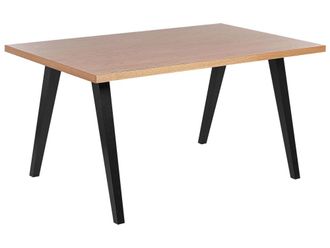 Beliani Mesa de comedor de mdf 4 personas l150