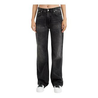 Haikure Winona Loose Fit Jeans - Dames - Loose Fit Jeans - Zwart - W29 - Katoen - Jeans