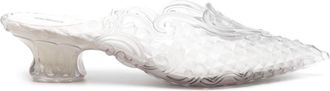 Y / Project x Melissa 50mm transparent mules - women - Rubber/Rubber/Rubber - 40 - Neutrals