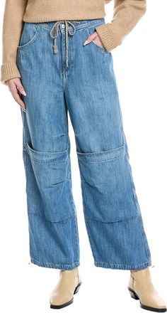 Free People We The Free Logan Harper Cinched Cargo Jean