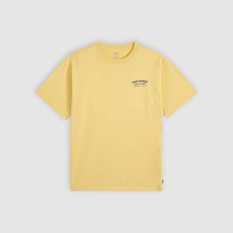 Levi's Vintage Fit Graphic Tee - Mens - 2XS - Yellow / Two Horse Aquatic Lounge Raffia
